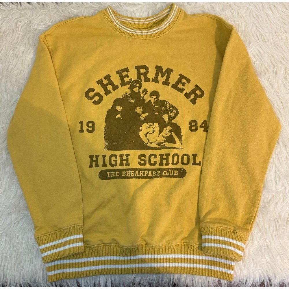 Women’s  The Breakfast Club Shermer High School‎ Crewneck Sweatshirt Size Small - Picture 6 of 8